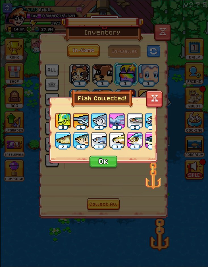 0xWil_'s tweet image. My favorite assets in @FishingFrenzyCo are the pets
Pets drop a random amount of fish per day, and drop random types of fish, epic and legendary have a chance to drop shiny fish
They are limited and you can get them during events or battle pass, I hope pets can be traded on…