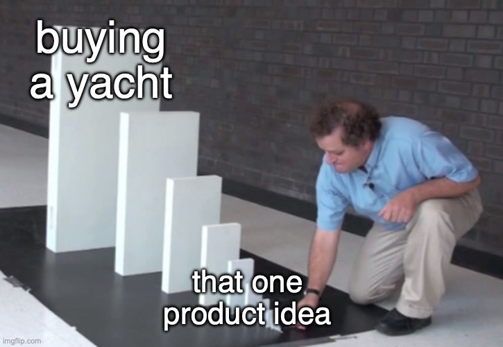 Man's gotta dream...