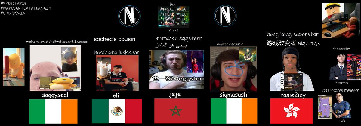 ANNOUNCING ENBYUS FOR SWISS STAGE 

<a href="/stupidseal97/">seal</a> 
<a href="/_hrtbreakhotel/">eli</a> 
<a href="/Jejeeval/">Jeje 🇲🇦</a> 
<a href="/sobersushi01/">❀sarah❀</a> 
<a href="/Rosie2Icy/">SUPERFEDASA</a> 

<a href="/saantea/">santi</a>
<a href="/sabwiie/">sab</a> 

#FREECLAPIE