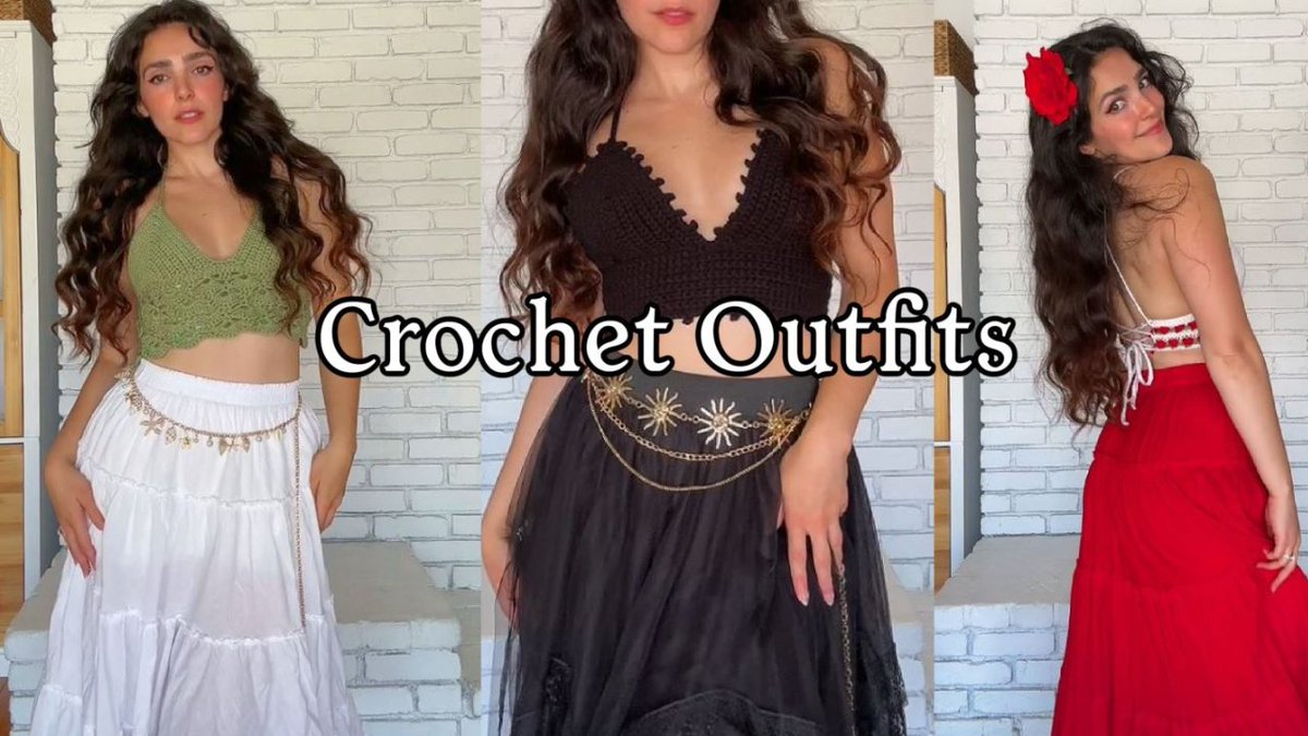 Crochet Outfit Ideas │ Styling my Crochet Tops youtu.be/CeHFRQHo8CA?si…