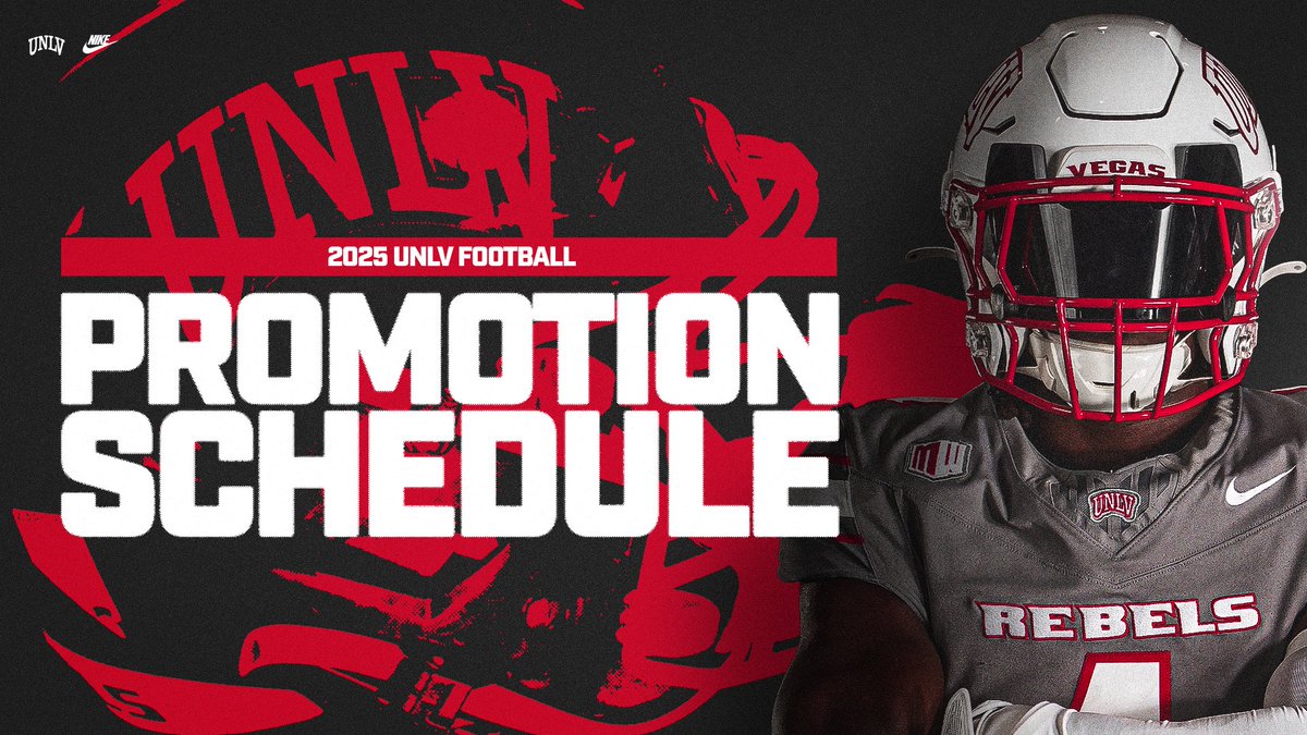 Promotion schedule &amp; Game 1️⃣ kickoff time is set for 1 p.m.
 
📅 unlvrebels.com/news/2025/7/27…