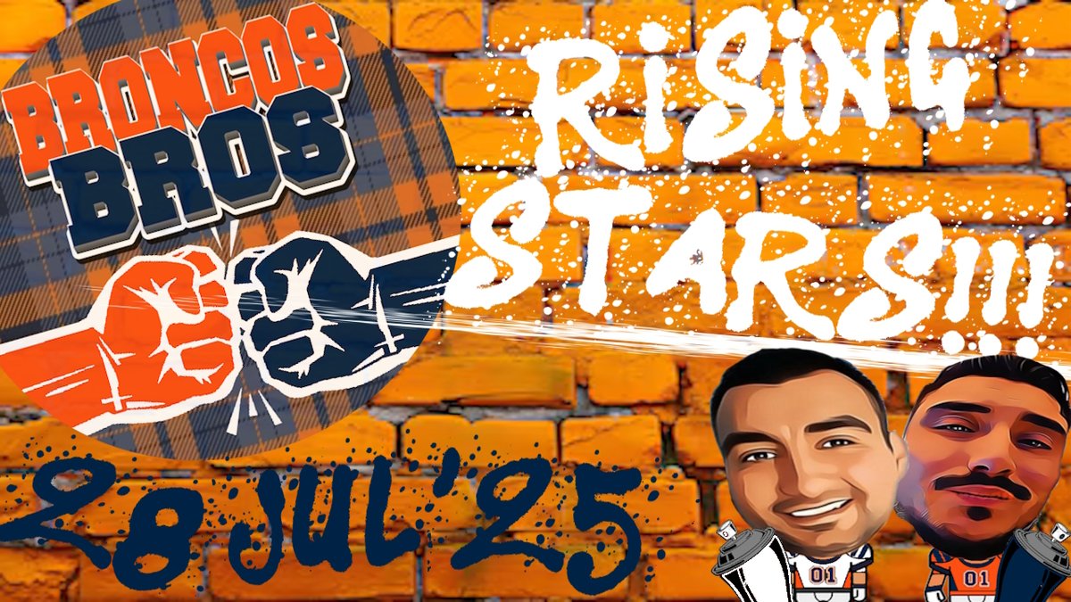 Hey #BroncosCountry! Training camp's heating up! Join us at 7p MST to discuss rising stars and roster standouts. Who’ll join the legends? Don’t miss out! Do you even BRONCOS BRO?! #BroncosWorldOrder #DB4L Watch live: youtube.com/live/3_riIfIuD…...