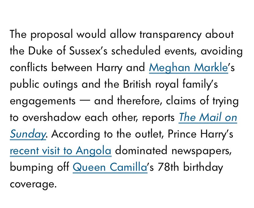 unreMARKLEble's tweet image. How is this a “peace offering”? Harry’s Angola visit wasn’t exactly a roaring success considering it’s just more of him exploiting his dead mother for clicks-#PrinceWilliam has his own legacy apart from Diana’s and doesn’t need to even mention his mother to get headlines-but when…