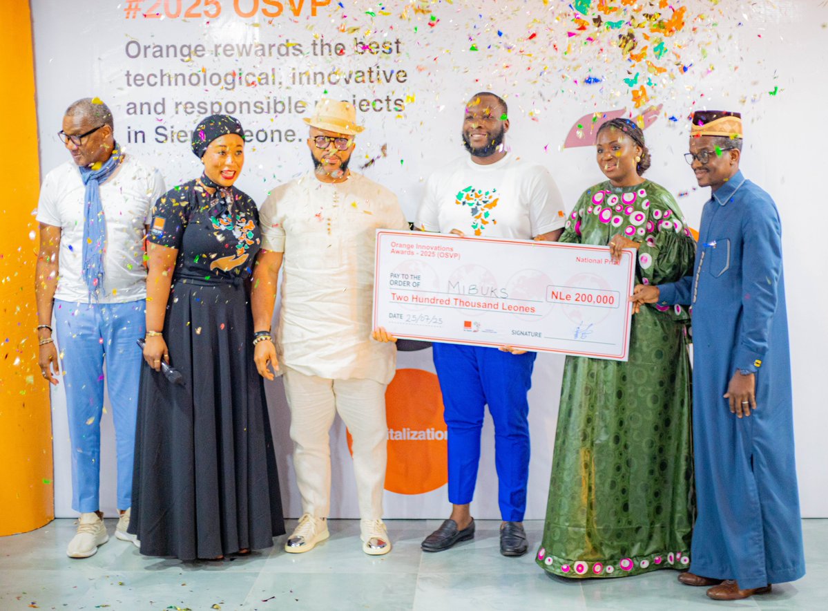 UNDP in Sierra Leone (@undpsierraleone) on Twitter photo The 7th @Orange_Sierra #OSVP showcased the power of local innovation to solve global challenges.
Our #ResRep <a href="/FredAmpiah/">Fredrick Ampiah</a> highlighted how #OSVP’s vision aligns with <a href="/UNDPSierraLeone/">UNDP in Sierra Leone</a> & <a href="/timbuktooafrica/">timbuktooAfrica</a>’s UNIPOD, building ecosystems that empower young innovators in 🇸🇱. <a href="/UNDPAfrica/">UNDP Africa</a> The 7th @Orange_Sierra #OSVP showcased the power of local innovation to solve global challenges.
Our #ResRep <a href="/FredAmpiah/">Fredrick Ampiah</a> highlighted how #OSVP’s vision aligns with <a href="/UNDPSierraLeone/">UNDP in Sierra Leone</a> & <a href="/timbuktooafrica/">timbuktooAfrica</a>’s UNIPOD, building ecosystems that empower young innovators in 🇸🇱. <a href="/UNDPAfrica/">UNDP Africa</a>