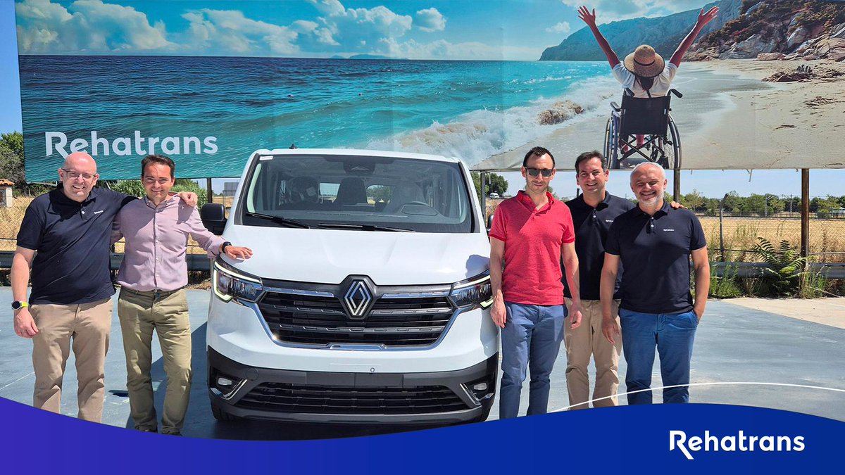Rehatrans's tweet image. 🚗Recibimos la visita de Víctor Gil y Javier Juárez de @renault_esp

Recientemente hemos incorporado a nuestra gama de #vehículosadaptados la Kangoo L2 y la nueva Master con suelo #Smartfloor.

¡Seguimos trabajando por la #accesibilidad!🙌

#Renault #MovilidadReducida