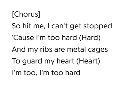 lenistry's tweet image. metal cages = literally puts herself in a cage where she is not free to do as she pleases, she's doing what THEY want.... guarding so much you become restricted