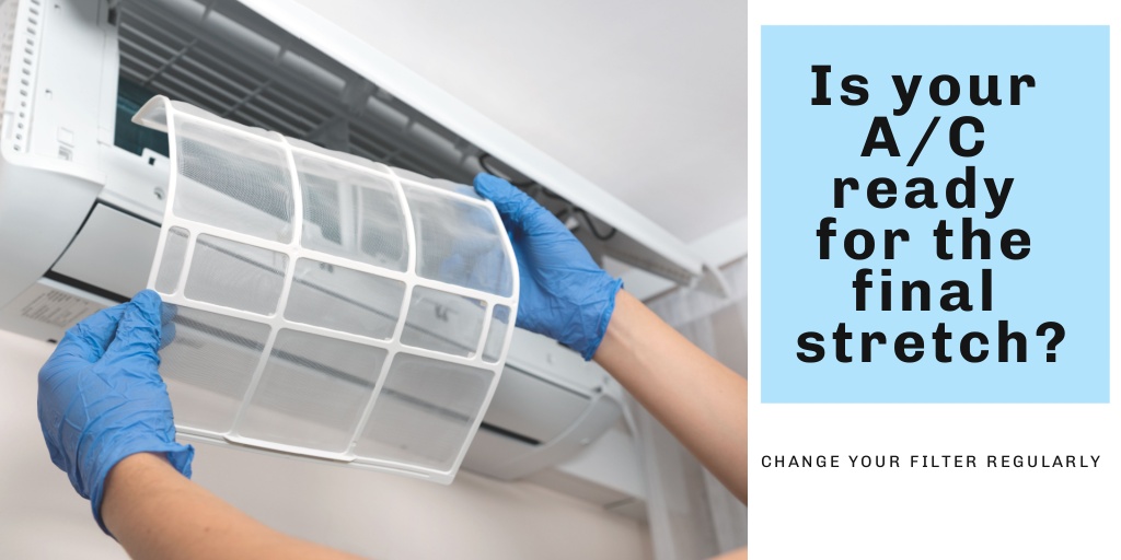 It's been a long, hot summer 

And it's not over yet. 

If you're hanging about the house this long weekend, check on your A/C to make sure its prepared for the final few weeks. #TLC #Maintenance #Energyefficiency