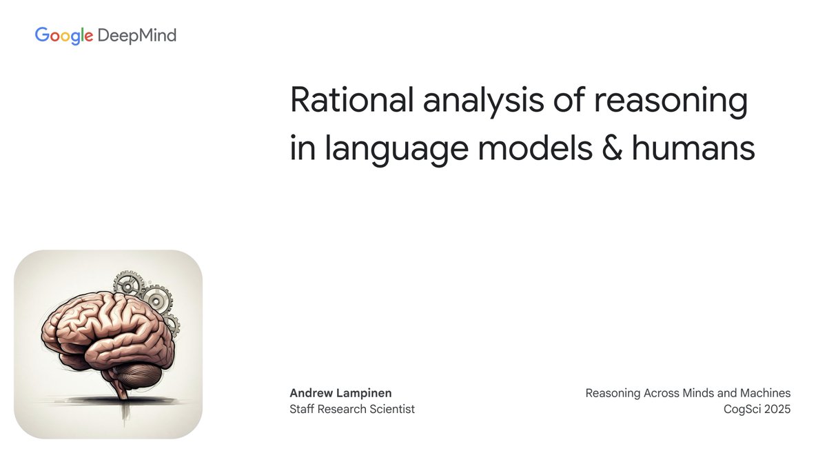 Looking forward to attending CogSci this week! I'll be giving a talk (see below) at the Reasoning Across Minds and Machines workshop on Wednesday at 10:25 AM, and will be around most of the week — feel free to reach out if you'd like to meet up!