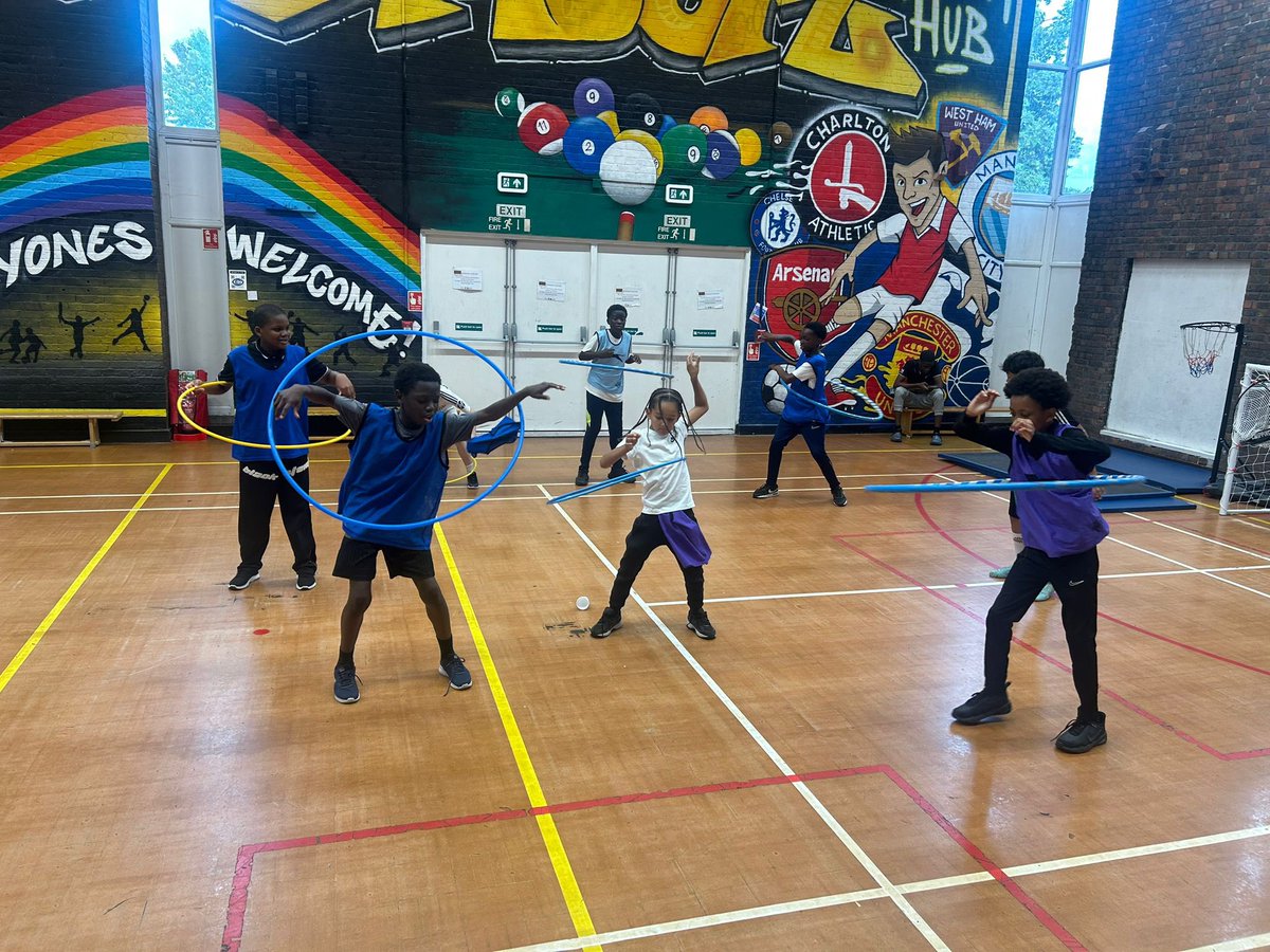 Summer <a href="/YoungGreenwich/">Young Greenwich</a> Hula Hooping Games &amp; Challenges. Lots of fun making friends and keeping fit