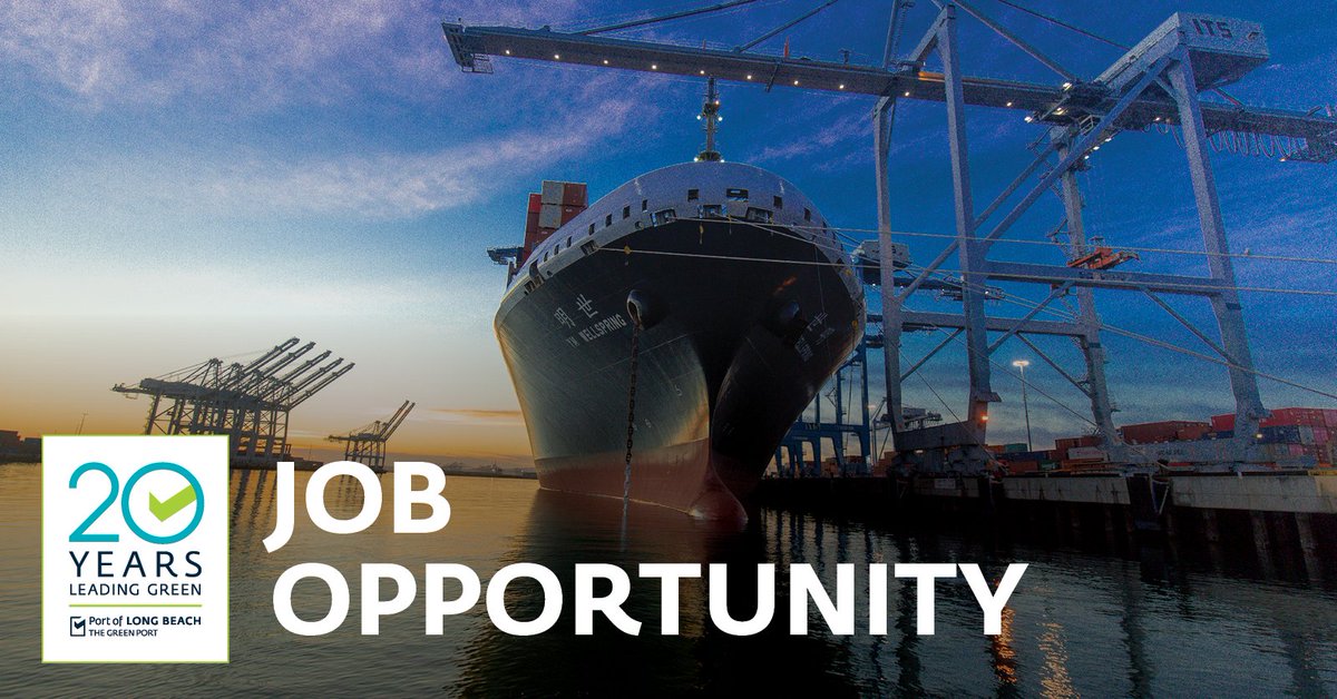 Are you a college Freshman or Sophomore looking to gain experience and earn a paycheck? Apply for the 12-week paid #POLB Career Exploration Program for an opportunity to explore a variety of career interests at the Port.  Apply by Wed., July 30: ow.ly/bEGC50WwcOM