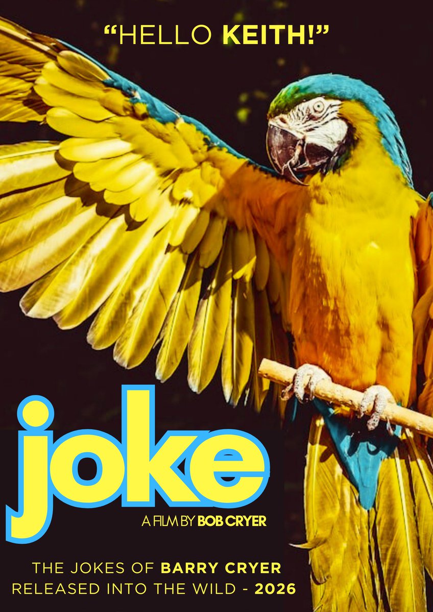 Just two weeks to go! The JOKE film Kickstarter enters its final fortnight and at 30% we're in good shape, but still need YOUR HELP to get us over the line. Please LIKE, SHARE and DONATE to bring this short film to life. Link in bio. #jokefilm #kickstarter #celebratebaz #baz90
