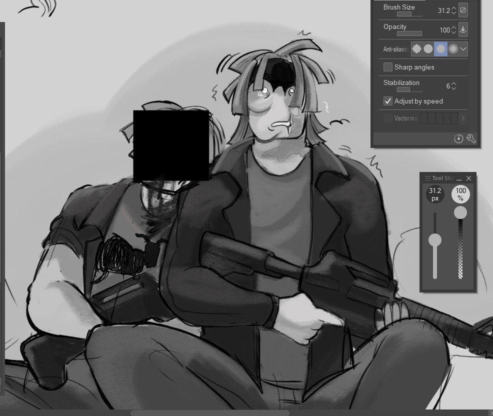 colorcogde's tweet photo. slasher in the bacon and guest war or something https://t.co/1y1Tbe9oW7