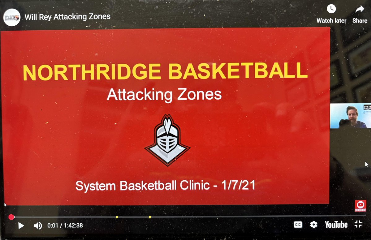 Several coaches have contacted us this summer to ask about our approach to attacking zone defenses. Our <a href="/nrp_hoops/">Northridge Basketball</a> "Zone Attack" is thoroughly explained in a one-hour and 48-minute online clinic presentation at @systemhoops hosted by <a href="/CoachMarcHart/">Marc Hart</a>.