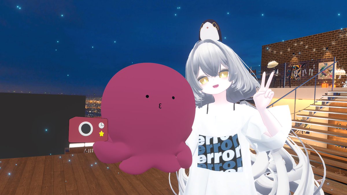 lu_______i's tweet image. ずっと笑ってた物凄く濃い一日でした。
みんなありがとう〜
1枚目:「ルルネちゃんは僕が助けるっぴ‼︎」
2枚目:メイクアップアーティストいなちゃ
3枚目:学校離れても俺たちズッ友プリ
4枚目:ジェラシックパークで何してんだよ
#VRchat