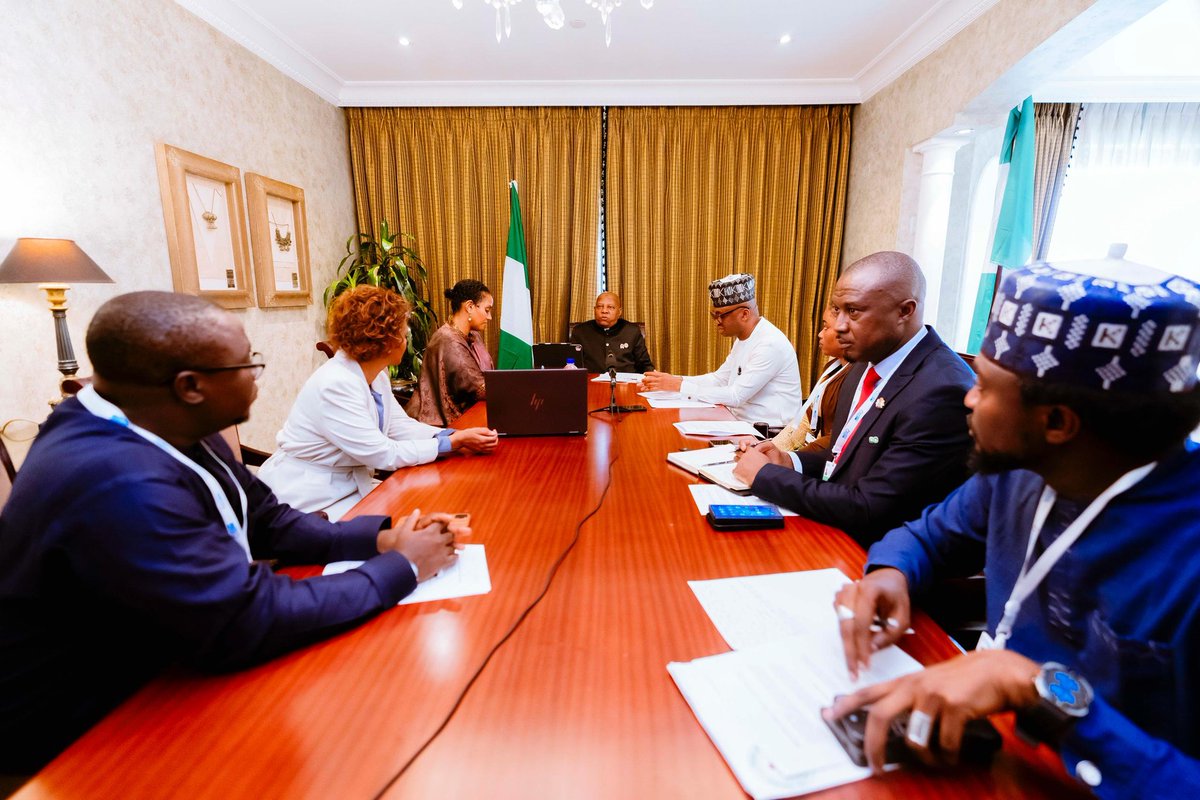 Babakuramadu's tweet image. Nigeria to Sign Landmark MoU on Green Legacy Programme
Country to Host Africa’s First South-South Technology Transfer Centre
As part of its commitment to climate action and sustainable development, the Federal Government of Nigeria is set to sign a Memorandum of Understanding…