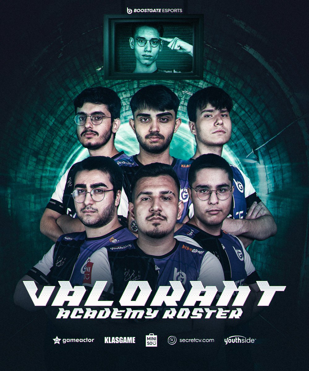 🚨 BOOSTGATE ESPORTS'TAN GENÇLERE TAM DESTEK!

BoostGate Esports, genç yetenekleri parlatma hedefiyle VALORANT Akademi kadrosunu duyurdu! 🎯

🟣 BoostGate VALORANT Akademi Kadrosu:

🔹 Sinan "uchidA" Ünal
🔹 Berak "Jawli" Tekin
🔹 Hamza "apa" Tomurcuk
🔹 Ahmet "Skadoosh" Özkan
🔹