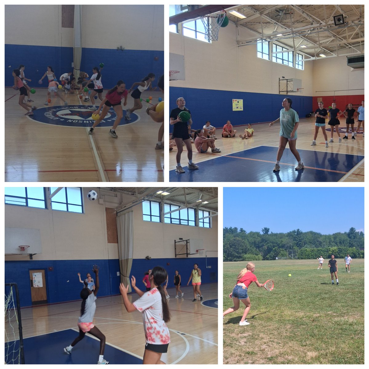What an amazing start to the last week of Girl Got Game! The girls played crazy mixed up, tenniball, knockout, and drip, drip, drop!