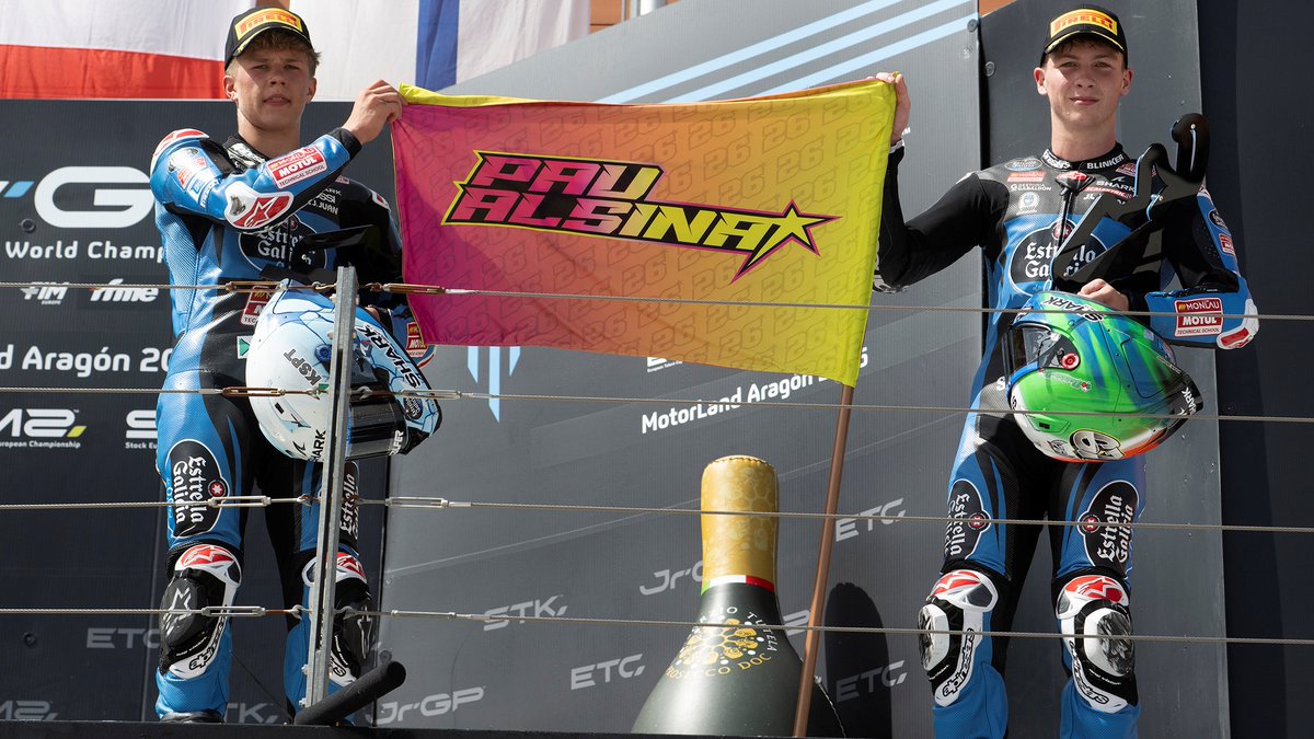 Swinxy's tweet image. Leonardo Zanni se estrena y Brian Uriarte se redime para ser más líder del JuniorGP 2025
motociclismo.es/deporte/cev/le…
Crónica y resultados carreras Motorland y clasificación general Mundial JuniorGP 2025