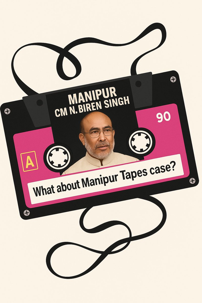 PaulMate6's tweet image. CM N. Biren Singh’s leaked audio exposed state involvement in violence — clear voice, clear intent.
The Supreme Court heard the case, yet there's been no update, no report, no accountability.
Top politicians know it's his voice.
They know his speaking style.
So why is it taking…