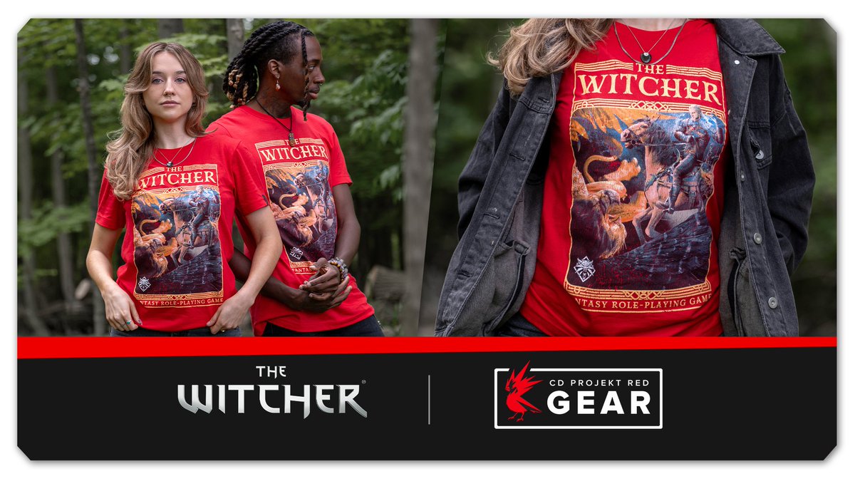 CDPRGear's tweet image. Limited stock! Embrace the enchanting aura of @TheWitcher RPG Griffin Tee, where a realm of ancient chronicles and mystical creatures entwine.

gear.cdprojektred.com/products/the-w…
