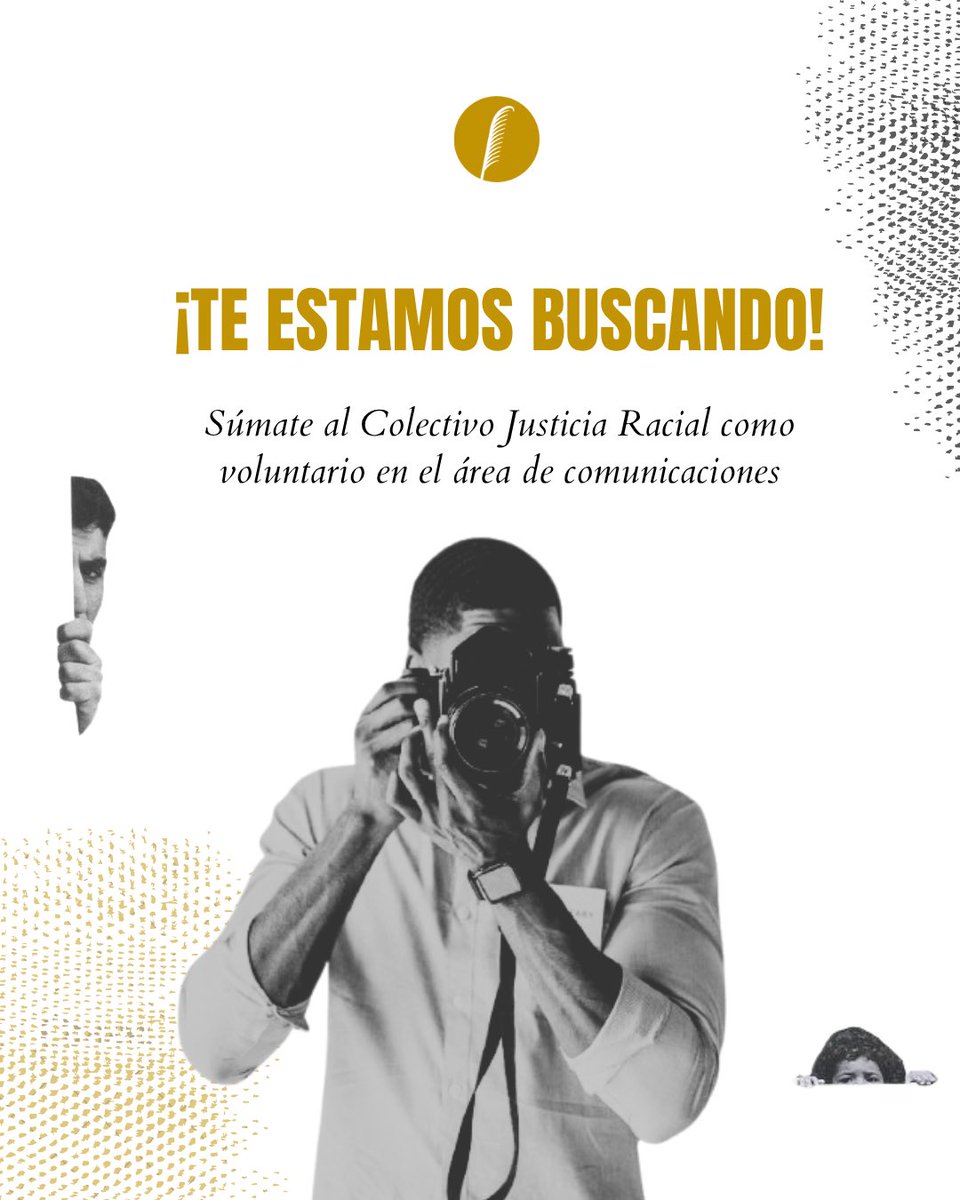 ¿Estudias comunicación y vives en Bogotá? Únete como voluntario/a al equipo de comunicaciones del Colectivo Justicia Racial.

📲 Postúlate en el link de la bio de Instagram.
#JusticiaRacial #Voluntariado #ComunicaciónConPropósito