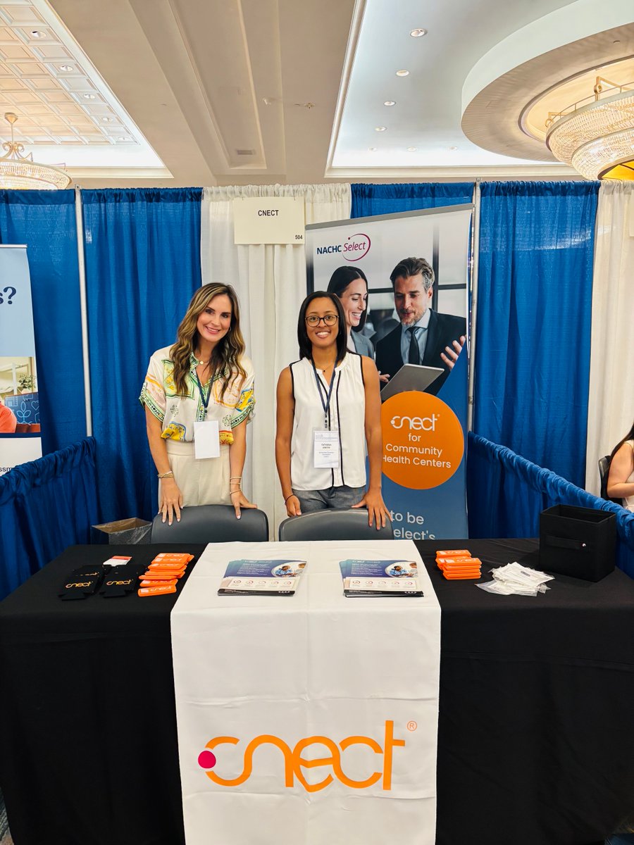 Community trust takes more than quality care. At <a href="/_FACHC/">FACHC</a>'s amazing Annual Conference, Brittany Montgomery and Tatyana Smith shared how CNECT empowers access to marketing experts to help health centers shine. #CHCs #CNECTGPO