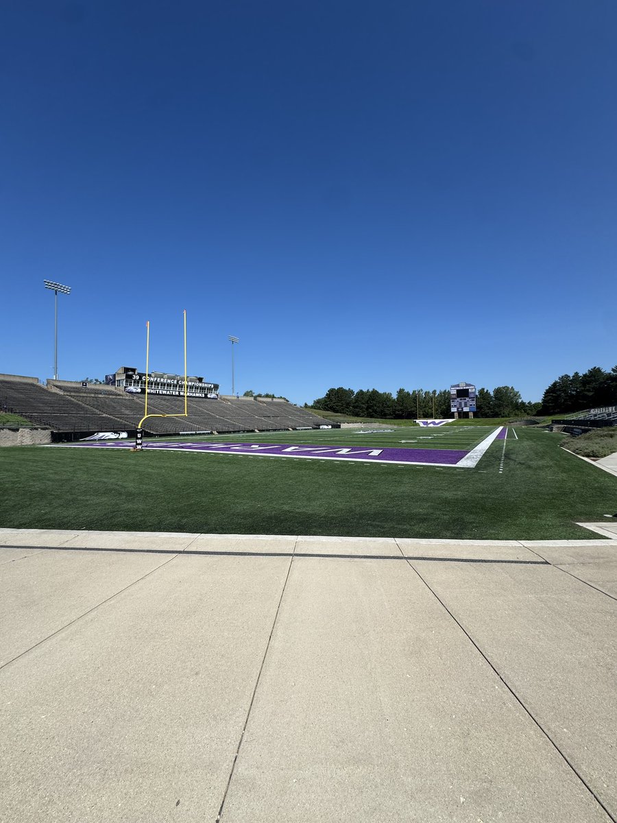 Had a phenomenal visit today at UW-Whitewater!🟣⚫️
Thank you to <a href="/CoachMikeMardis/">Michael Mardis</a> for having me!
<a href="/CoachMartin36/">Beau Martin</a> <a href="/CoachAOgden/">Alec Ogden</a> <a href="/CoachCortez53/">Ryan Cortez</a> <a href="/CoachRindahl/">Jace Rindahl</a> <a href="/CoachKensey/">Brice Kensey</a> <a href="/CoachCadenMurph/">Caden Murphy</a> 

<a href="/CCHSsaintsFB/">CCHS Football</a> <a href="/BrauchtKevin/">Kevin Braucht</a> <a href="/CPHighland/">Coach Highland</a> <a href="/Mattneff70/">Mattneff</a> <a href="/AdelmanCharlie/">Charlie Adelman</a> <a href="/zappio_51/">Zachary Appio</a>