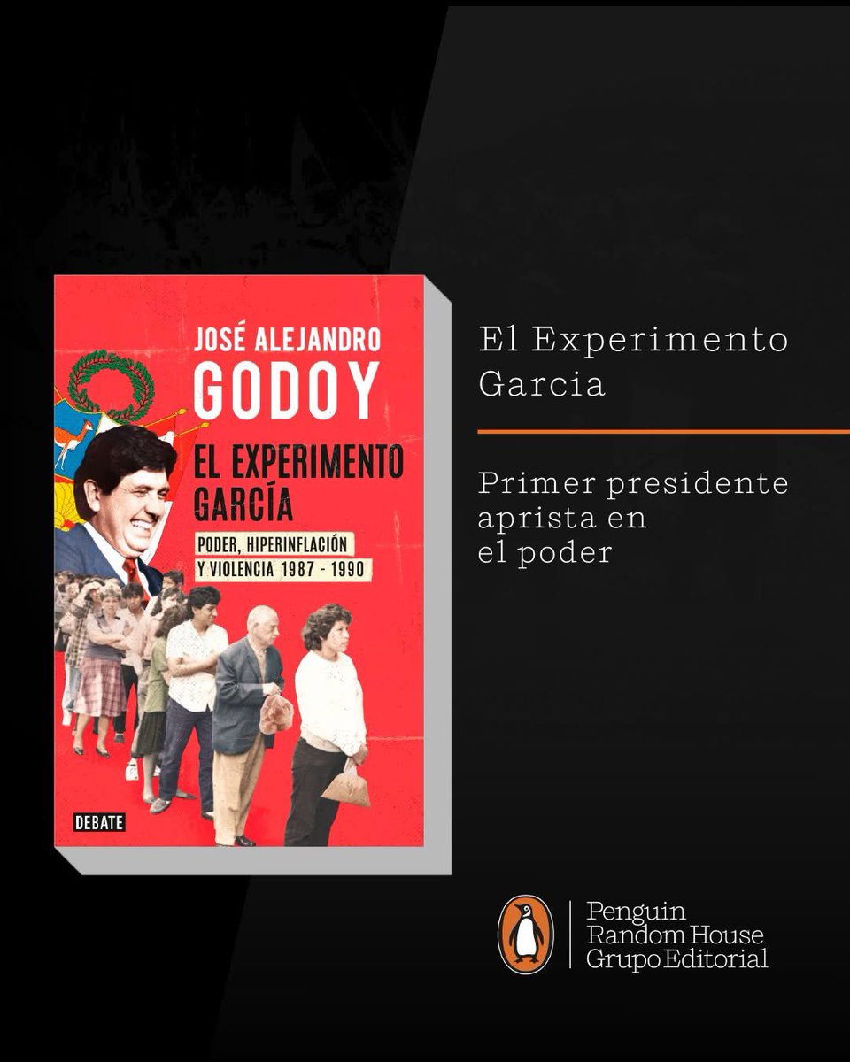 Historia reciente.
Hace 40 años, el primer presidente aprista en el poder. 
Gracias a <a href="/penguinlibrospe/">Penguin Perú</a>, pueden leer y comprar El Experimento García en librerías y en la <a href="/FILLima2025/">FIL Lima</a>