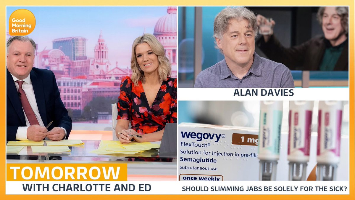 CharlotteHawkns's tweet image. Coming up on tomorrow’s @GMB - see you from 6am! 👇