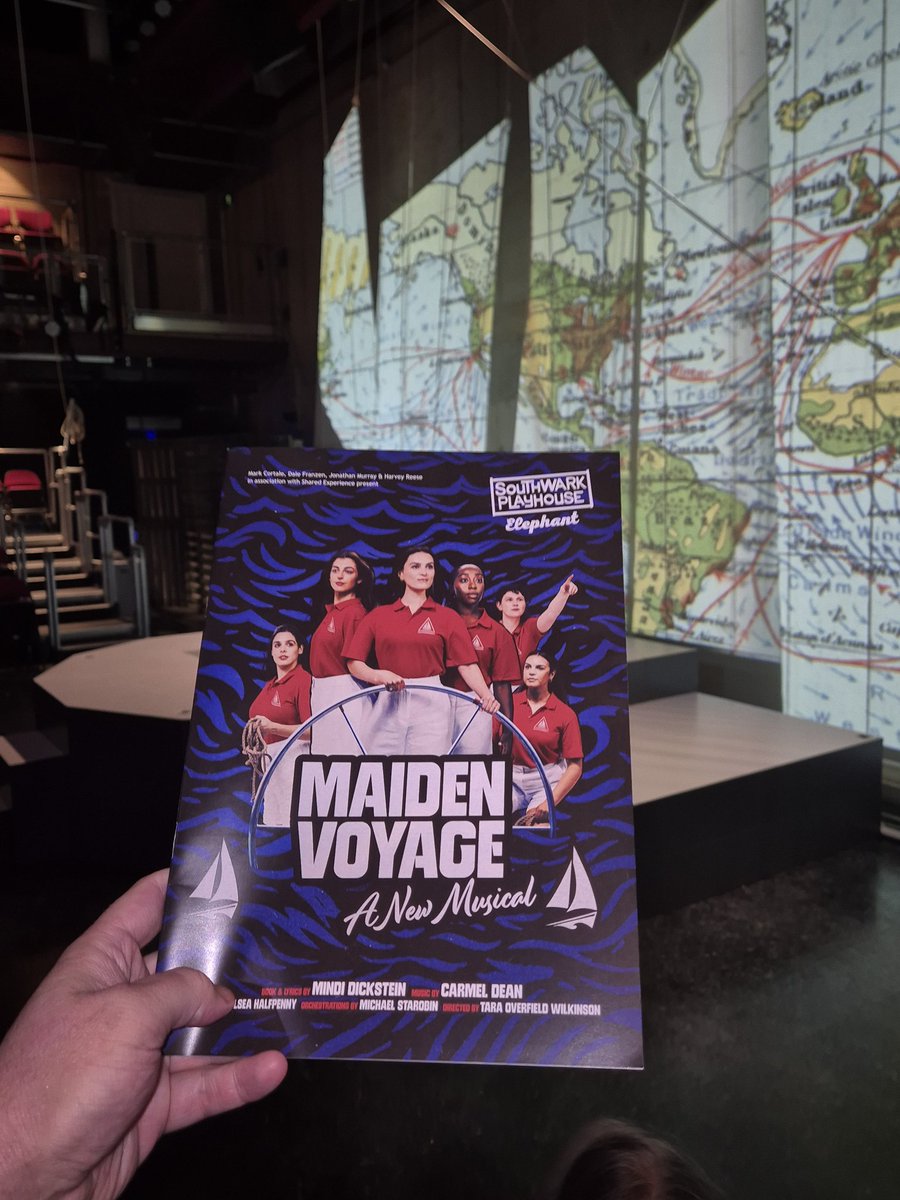 ATDazzles's tweet image. Tonight's viewing - at @swkplay for 'Maiden Voyage'.
Look out for my review tomorrow.
