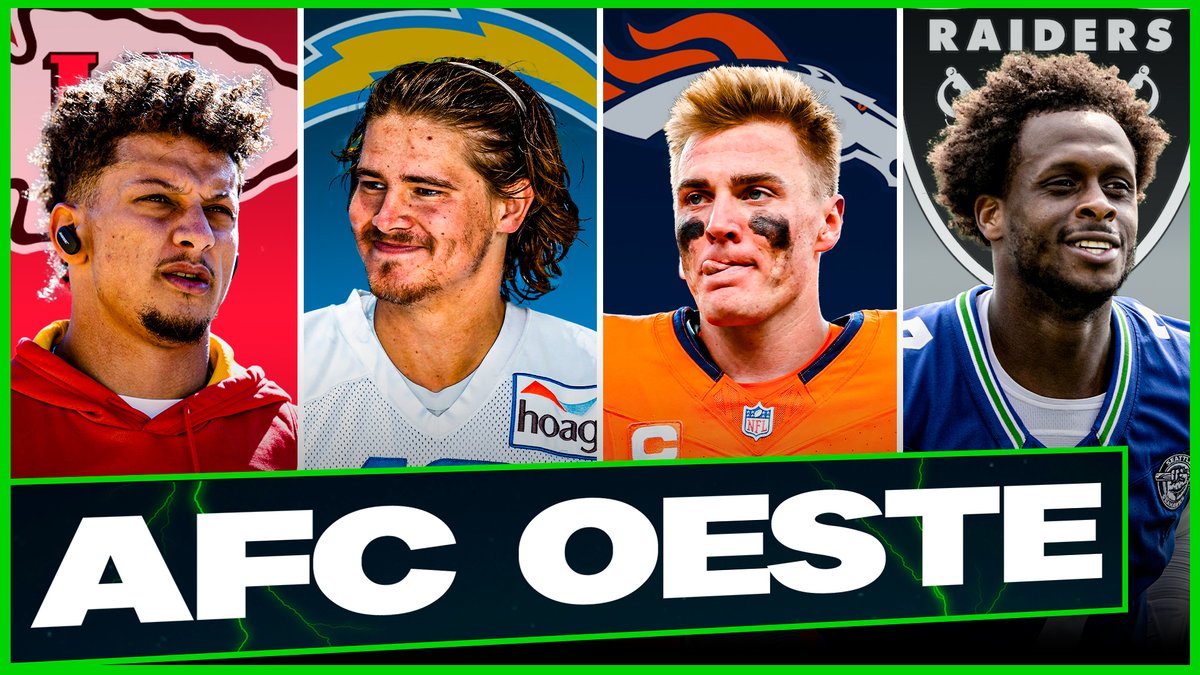 FlashNFL (@flash_nfl) on Twitter photo ¡NUEVO VÍDEO EN EL CANAL!
<a href="/Ramon_AlvarezMM/">Ramón Álvarez de Mon</a> y <a href="/AitorManzano_/">Aitor Manzano</a> nos traen la previa de la que puede ser la gran división de la AFC.
🔴 Mahomes contra la historia
🔵 Herbert y la ilusión
🟠 Denver y la competitividad
⚫️ Raiders y la era Pete Carroll
youtu.be/Dhyaf9o4iVI ¡NUEVO VÍDEO EN EL CANAL!
<a href="/Ramon_AlvarezMM/">Ramón Álvarez de Mon</a> y <a href="/AitorManzano_/">Aitor Manzano</a> nos traen la previa de la que puede ser la gran división de la AFC.
🔴 Mahomes contra la historia
🔵 Herbert y la ilusión
🟠 Denver y la competitividad
⚫️ Raiders y la era Pete Carroll
youtu.be/Dhyaf9o4iVI