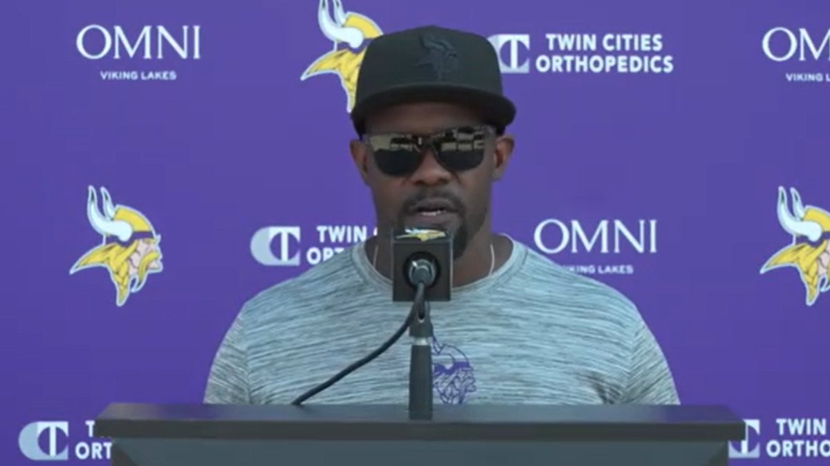 PurpleForTheWin's tweet image. &quot;I Think JJ [McCarthy]&apos;s Done a Great Job, I Really Do.&quot;