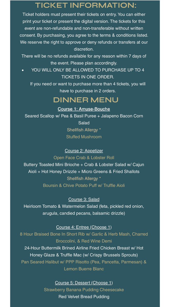 Monday, September 1st, I’m hosting my first installment of Make It Happen Mondays… a new dinner series, showcasing brand new menu items during a 5 course dinner.

This will be an intimate setting with limited ticket availability. Meet &amp; Greet, 1 complimentary cocktail, and 5