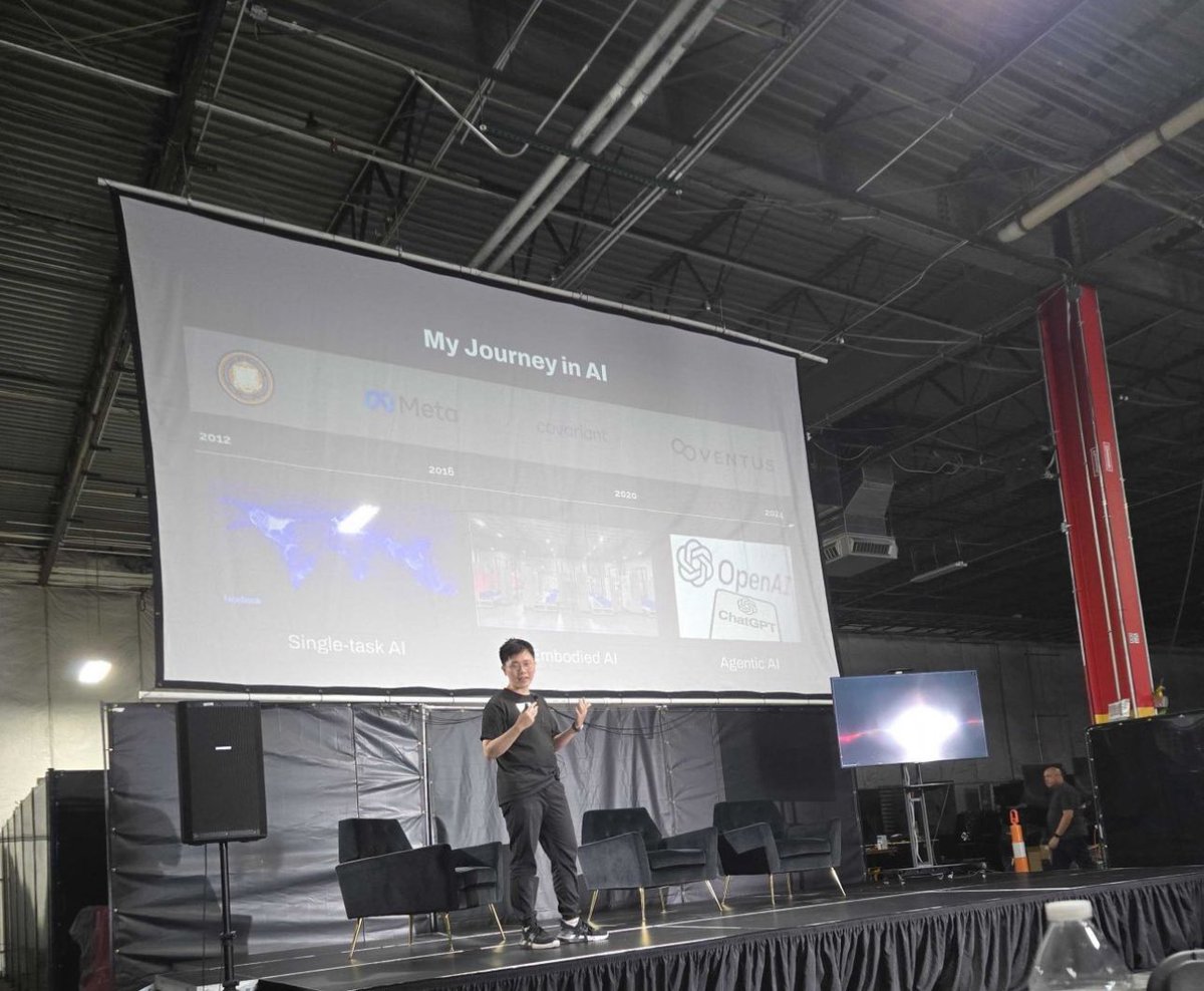 I had a great time talking about data, models, and real world challenges in robotics with <a href="/NimaFazeli7/">Nima Fazeli</a> <a href="/b_k_bucher/">Bernadette Bucher</a> <a href="/stepjamUK/">Stephen James</a> <a href="/peterzhqian/">Peter Zhenghao Qian</a> at our Real World Robotics Speaker Series. We’re planning to continue and expand this series to connect more and more people in the