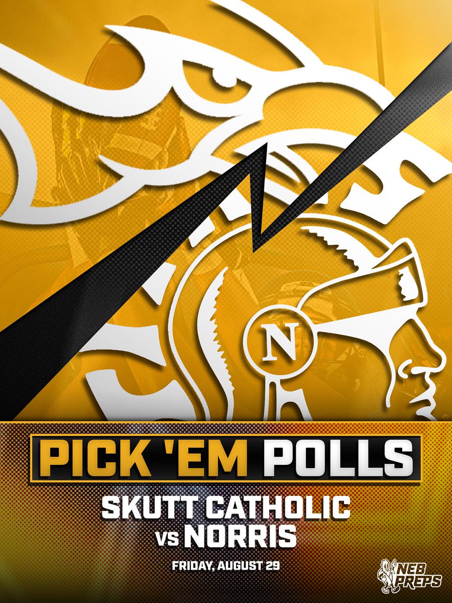 PICK ‘EM POLLS 📈

<a href="/SkuttFB/">SkuttFB (boosters)</a> vs. <a href="/NorrisFootball/">Norris Football</a>
