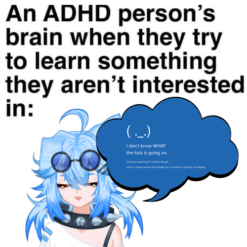 demistyx's tweet image. you ever just blue screen?