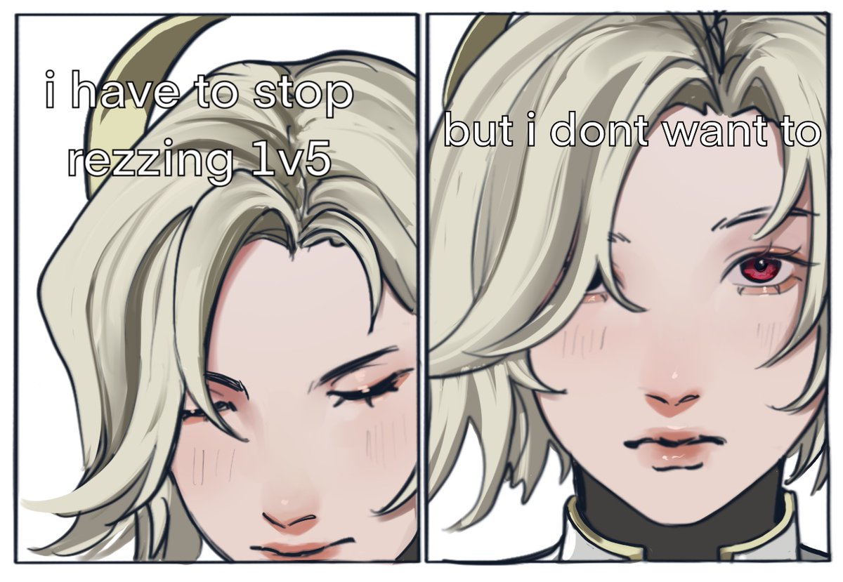 thats what makes it fun though 
#overwatch2 #mercy #Overwatch2Fanart