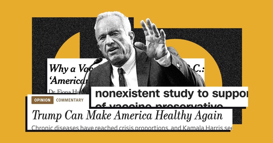 OurProgressive's tweet image. A Non-Exhaustive Timeline of Robert F. Kennedy Jr.’s War on Vaccines ift.tt/GY5ZEWR