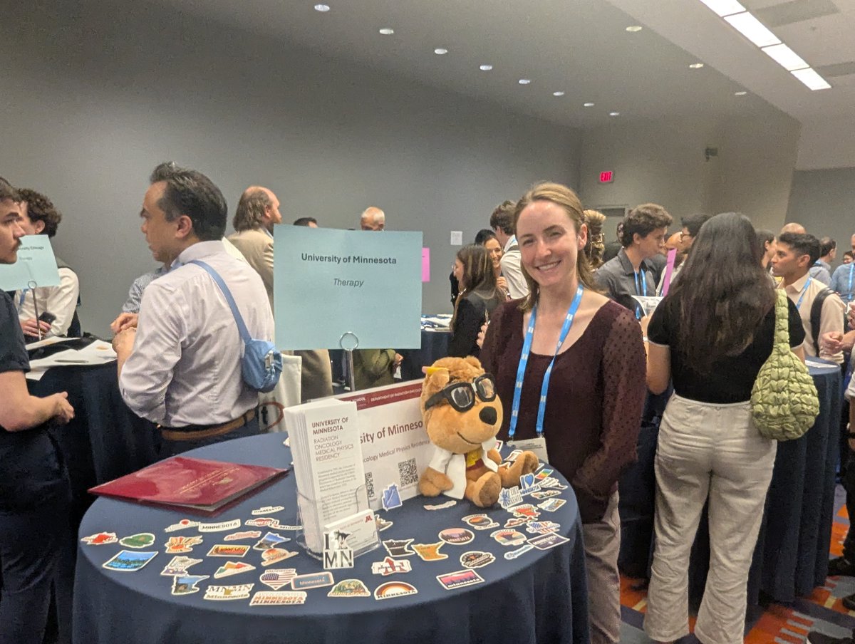 @UMNRadOnc (@umnradonc) on Twitter photo Thank you to everyone who stopped by the UMN Radiation Oncology booth at the AAPM Residency Fair! We loved connecting with future medical physicists and sharing what makes our residency program special.
Looking forward to whatâs ahead at #AAPM2025! @AAPMHQ #MedPhys #UMNRadOnc Thank you to everyone who stopped by the UMN Radiation Oncology booth at the AAPM Residency Fair! We loved connecting with future medical physicists and sharing what makes our residency program special.
Looking forward to whatâs ahead at #AAPM2025! @AAPMHQ #MedPhys #UMNRadOnc