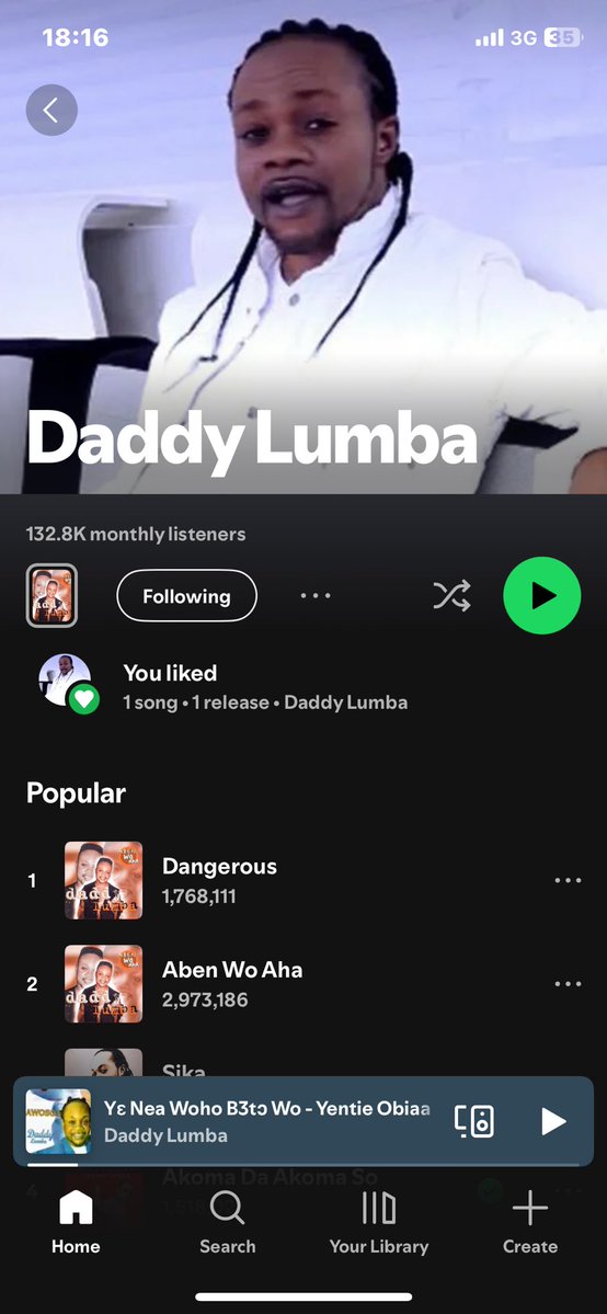 RocksonSoul1's tweet image. DL monthly listeners on Spotify.

Yesterday.                Today.