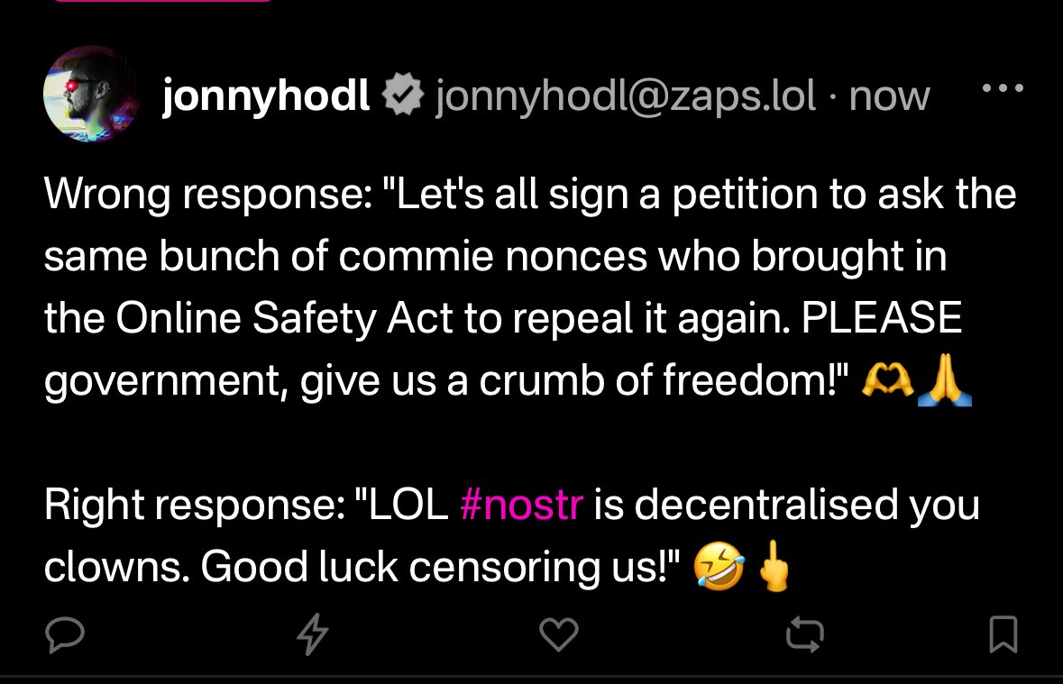 jonnyhodl's tweet image. We get the freedom we deserve.