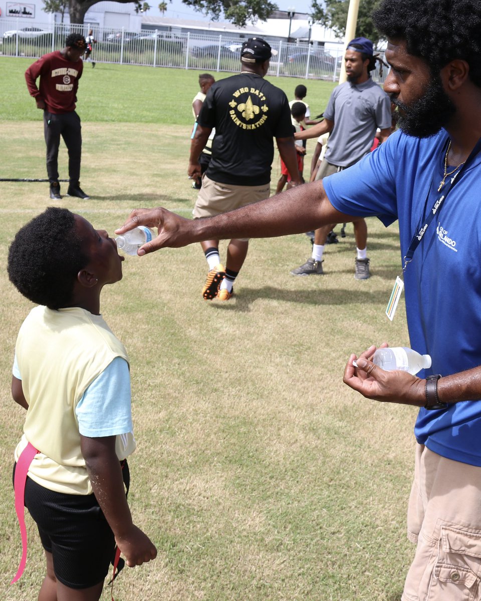 🔥Orlando, it’s a HOT one!🔥

With a Heat Advisory in effect, we’re keeping our camp kids cool with indoor fun, water games &amp; lots of hydration.

Visiting a park?
✅ Drink water
✅ Wear sunscreen &amp; light clothes
✅ Take shade breaks or visit our pools!

orlando.gov/extremeheat