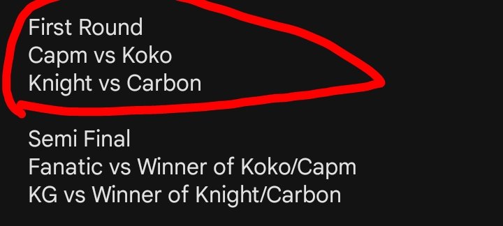 dumitru_05's tweet image. So Draw are it&apos;s gonna be like this
Tomorrow check in Red.
@CapM2320 gonna face @RheaWrestles 
And @KnightSoldier18 vs @Juscarbon