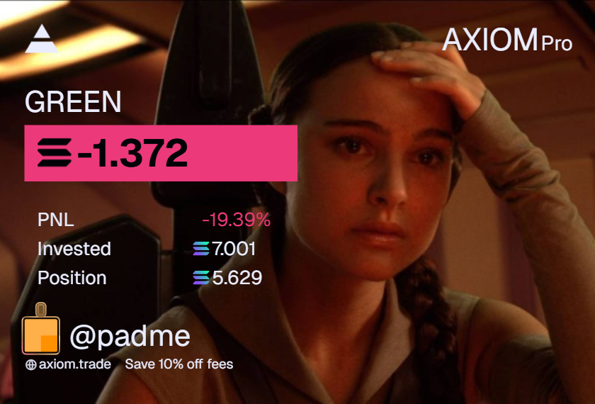 Turns out GREEN ain’t that green after all…
But looks like we just kissed the floor 🍃