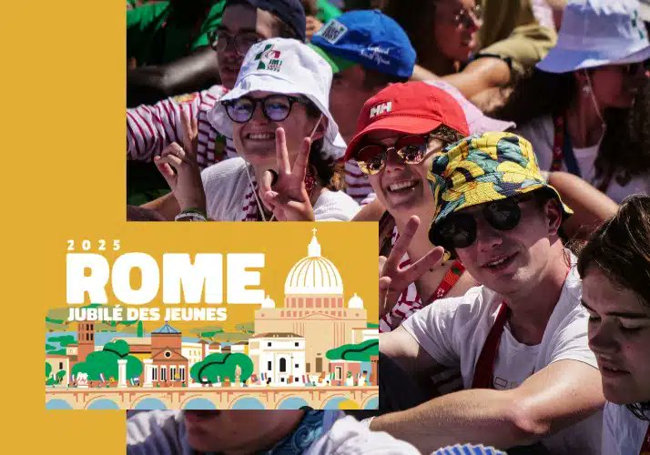 🟠20 000 jeunes français sont arrivés à Rome pour le #jubilé ! Nombreux sont ceux partis avec des congrégations  religieuses ! Nous leur souhaitons de vivre intensément ce grand rdv de l'Église universelle ! 🙏🏼
<a href="/Pontifex_fr/">Pape Léon XIV</a> <a href="/Eglisecatho/">Église catholique en France</a>