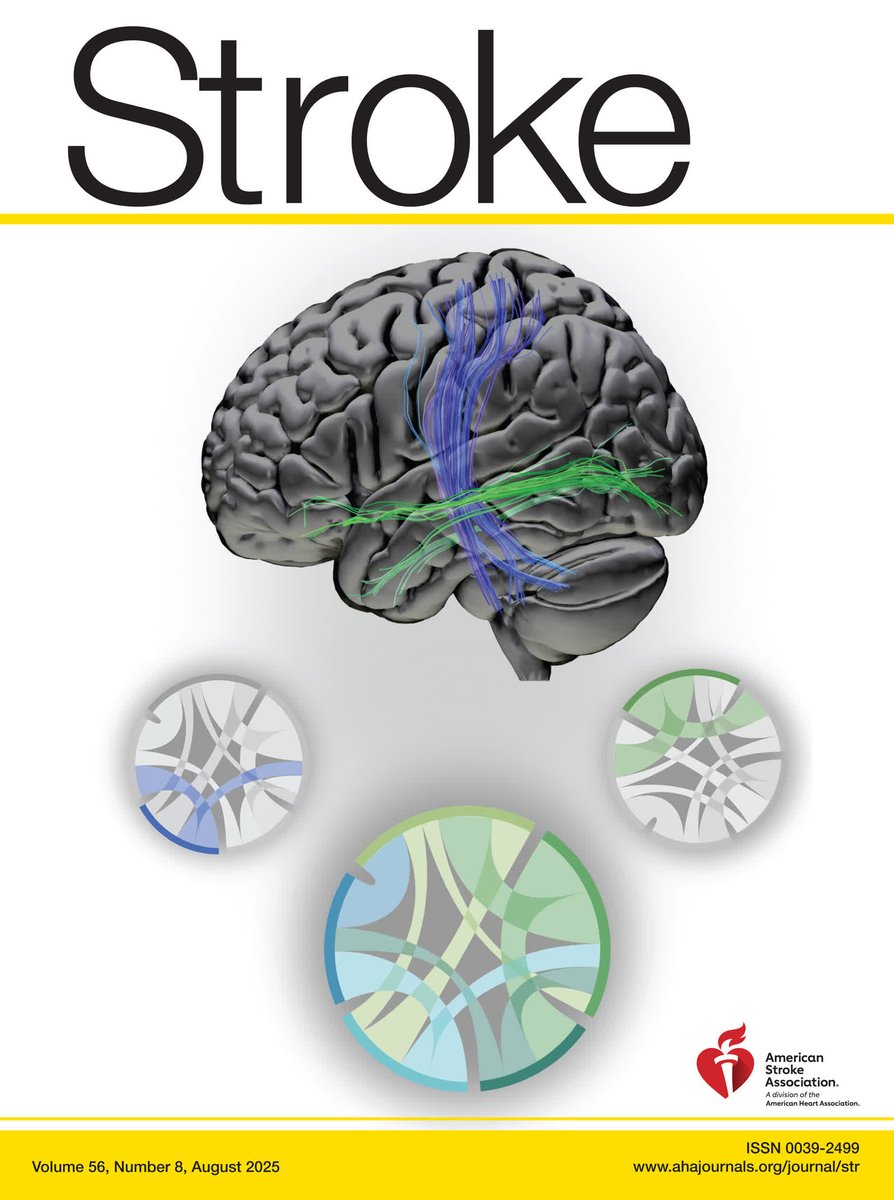 The August 2025 issue of #Stroke is now available. Check out the issue for the latest Original Contributions, as well as Topical Reviews, Special Reports, Comments and Opinions, and more. #AHAJournals ahajrnls.org/44PiESW