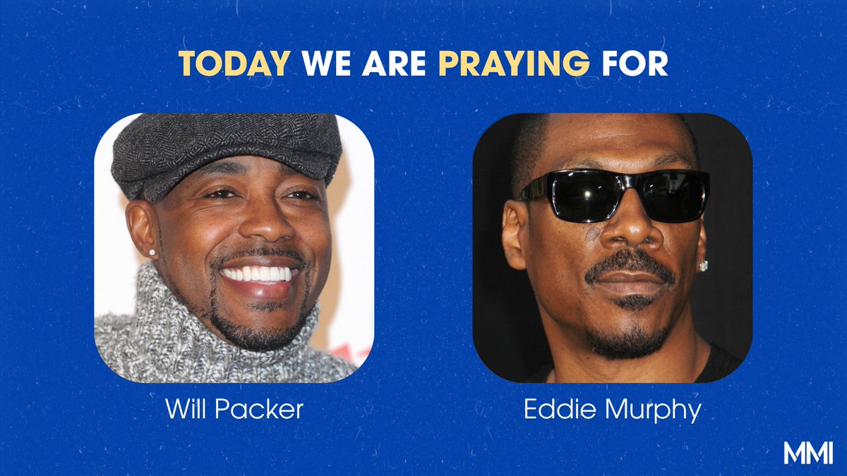 Please join us in prayer today for film producer <a href="/willpowerpacker/">Will Packer</a>, known for “Girls Trip” and “Beast,” and for actor, comedian, and singer Eddie Murphy, best known for his roles in “Shrek,” “Beverly Hills Cop,” and “The Nutty Professor.” 🙏

mastermedia.com/media-leader-p…
