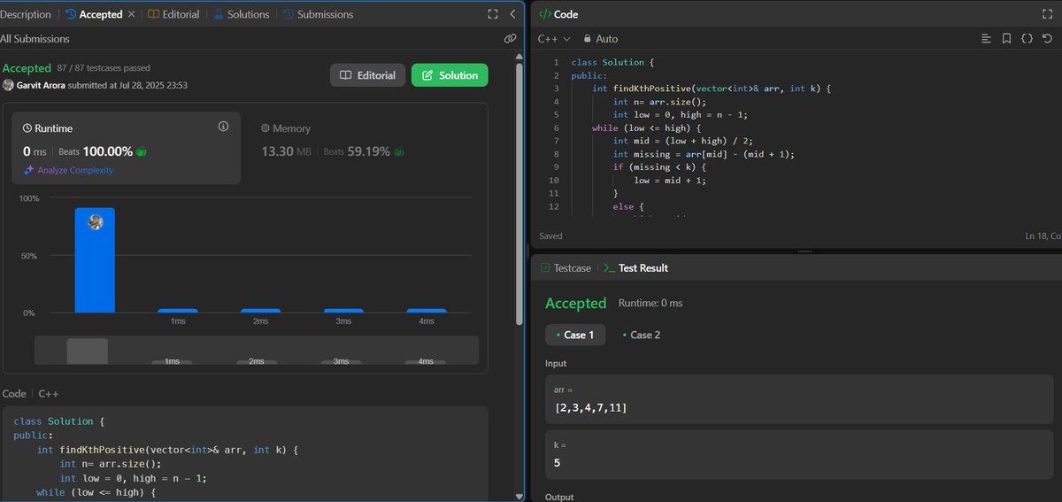 Q - Kth Missing Number

Day - 22/100