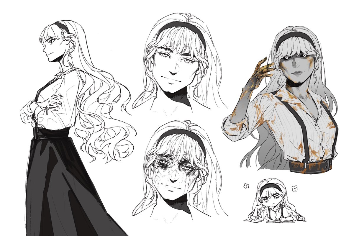 Clea doodles for fun 😌
#Expedition33 #Clea