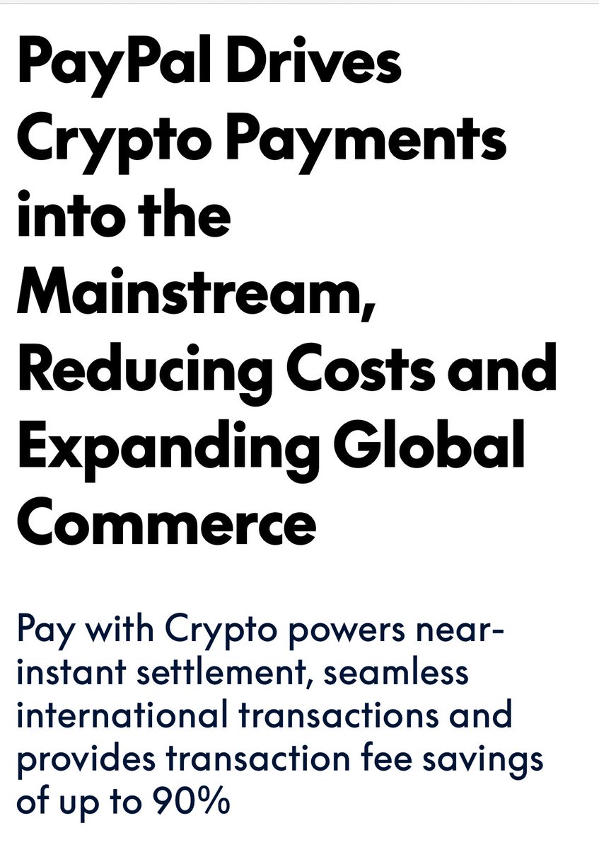 A market inefficiency was identified. PayPal introduced a solution

Dogecoin can still do it better